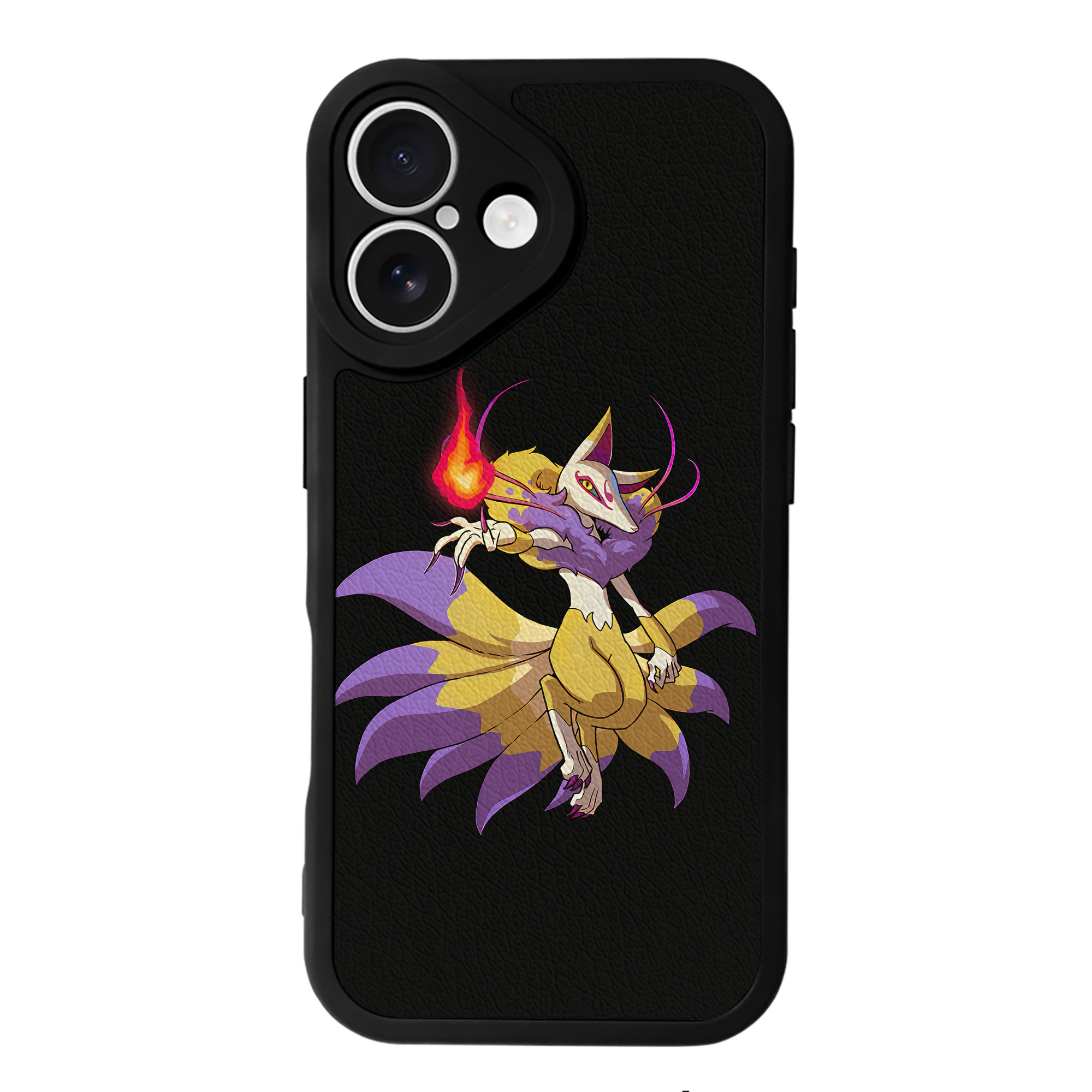 （画像用） 妖怪ウォッチ Yo-kai Watch 【iPhone 16シリーズ対応】シリコンスマホケース（レザー調） 材質：シリコン